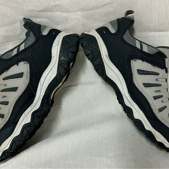 Skechers 4EWide Size 10 Sport After Burn M.Fit Slip On Preowned-Gray/Black - Picture 11 of 11